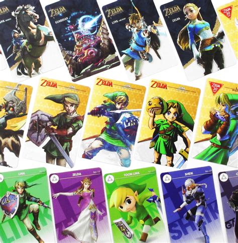 amiibo cards Zelda wolmart